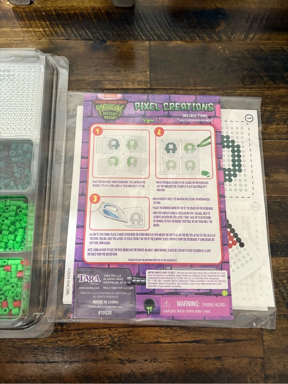 TMNT pixel creations 2500 beads